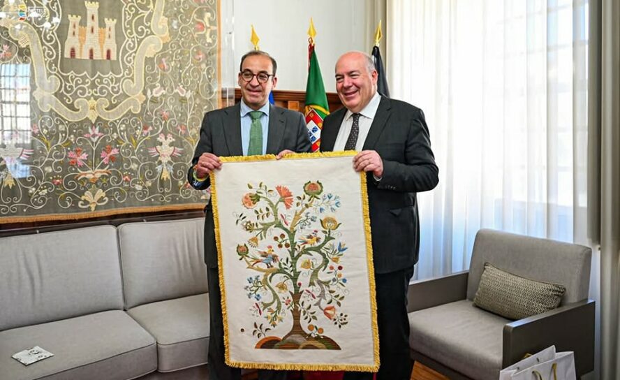 Alcaide de Cáceres visita Castelo Branco e reforça cooperação cultural e turísti