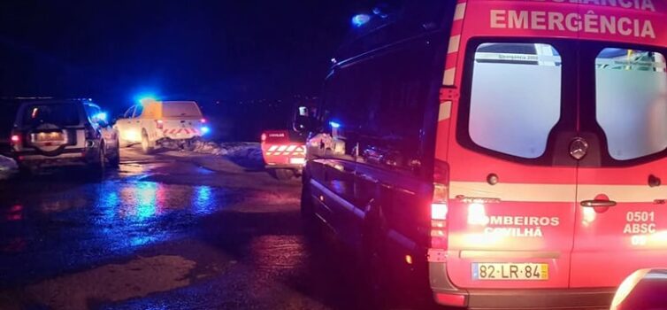 Bombeiros resgatam homem perdido na Serra da Estrela