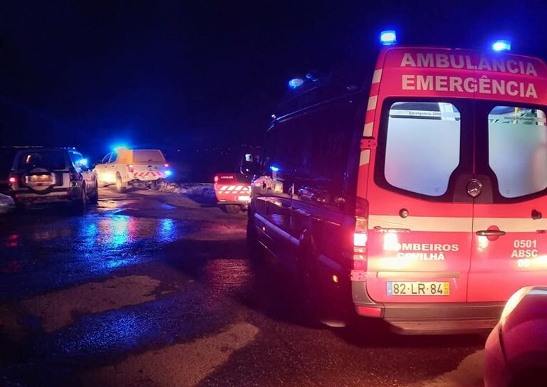 Bombeiros resgatam homem perdido na Serra da Estrela