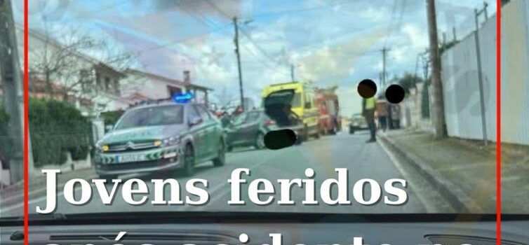 Colisão provoca dois feridos