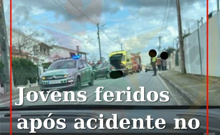 Colisão provoca dois feridos