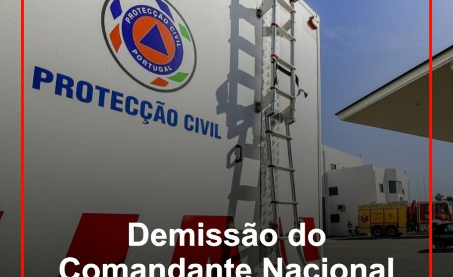 Comandante Nacional da Proteção Civil demite-se