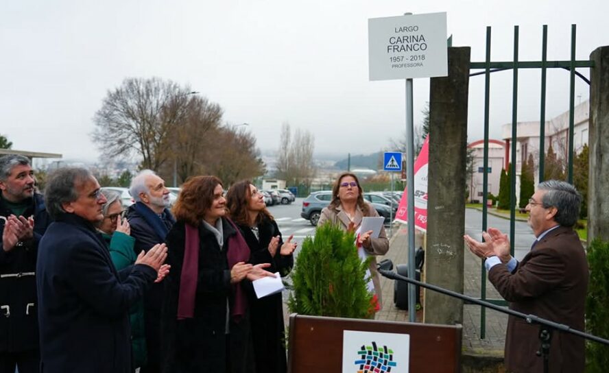 Covilhã inaugura Largo em homenagem a Carina Franco