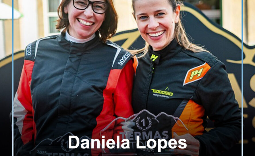 Daniela Lopes, piloto albicastrense de ralis