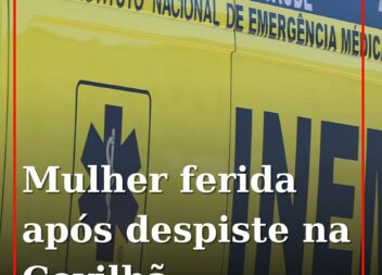 Despiste de automóvel provoca um ferido