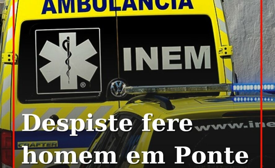 Despiste fere homem de 34 anos em Ponte de Sor