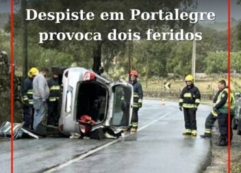 Dois feridos em despiste na Estrada Municipal 1027