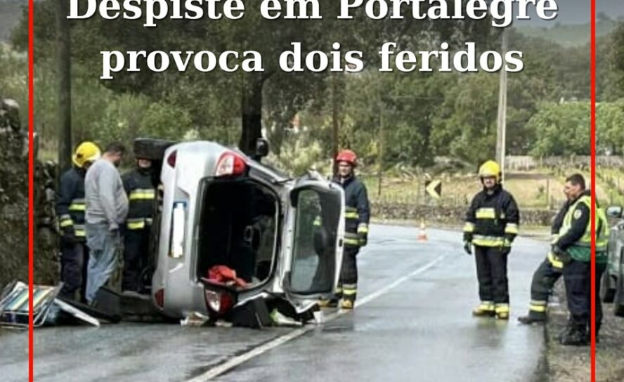 Dois feridos em despiste na Estrada Municipal 1027