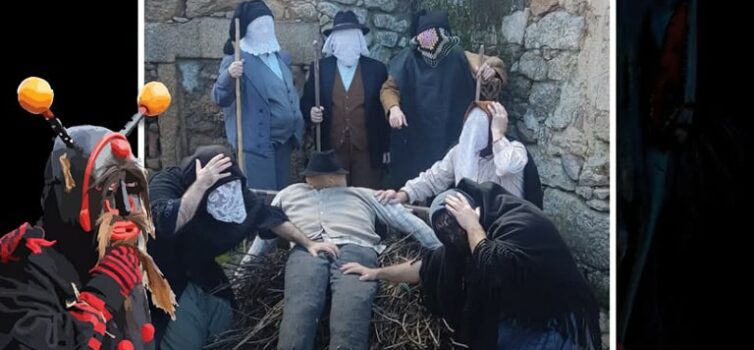 Enterro do Entrudo de Escalos de Cima marca presença no V Encontro de Rituais An