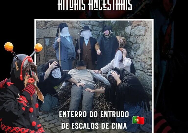 Enterro do Entrudo de Escalos de Cima marca presença no V Encontro de Rituais An