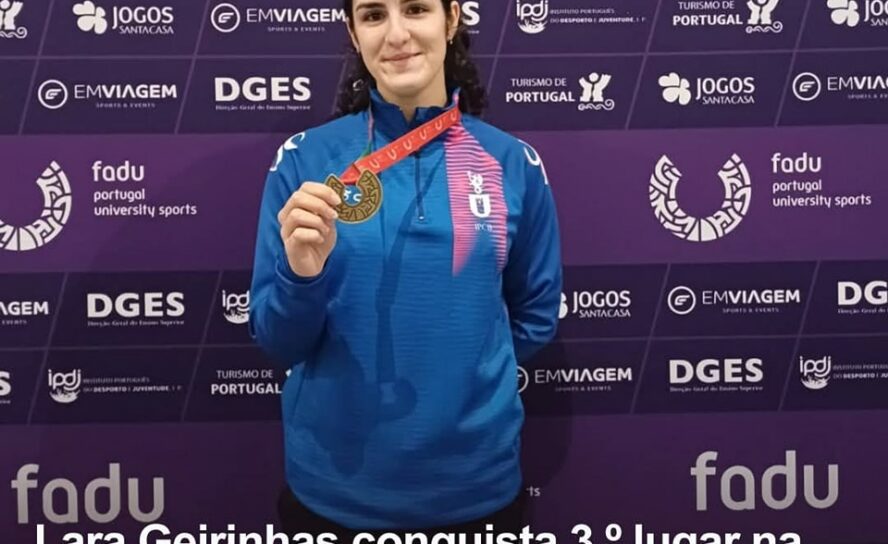 Estudante do IPCB conquista medalha de bronze no Campeonato Nacional Universitár