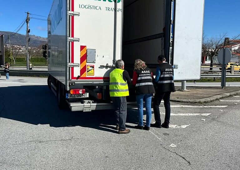 GNR fiscaliza Veículos Pesados no Fundão em Parceria com a ASAE