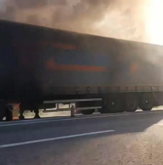 Incêndio rodoviário no IC8 na Sertã consome camião