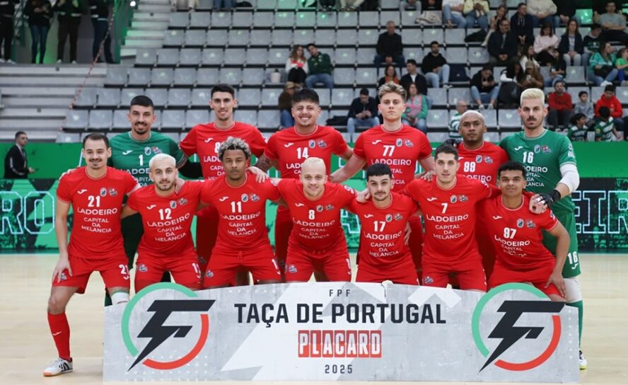 Ladoeiro cai nos quartos de final da Taça de Portugal de futsal