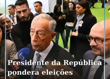 Marcelo Rebelo de Sousa admite possibilidade de eleições antecipadas