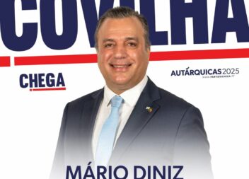 Mário Diniz é candidato pelo Chega à Câmara Municipal da Covilhã