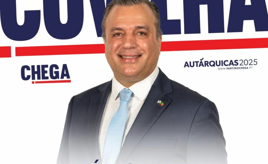 Mário Diniz é candidato pelo Chega à Câmara Municipal da Covilhã