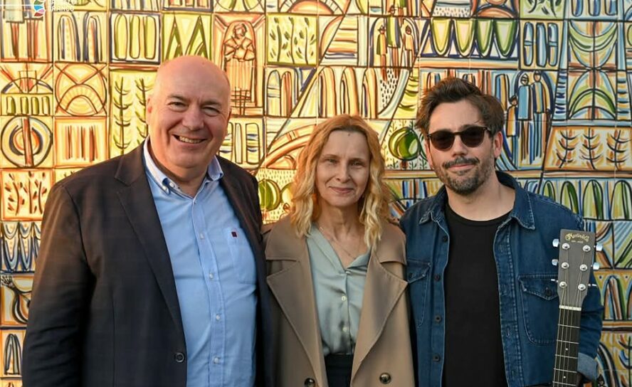 Novo mural de Rosário Bello homenageia Castelo Branco