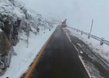 Serra da Estrela: Equipas trabalham para reabrir estradas