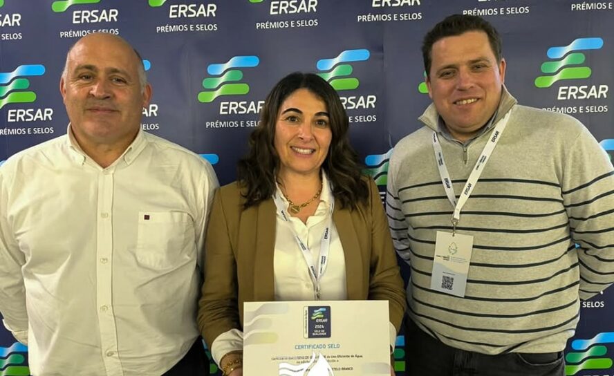 Serviços Municipalizados de Castelo Branco Recebem Selo de Qualidade no Uso Efic