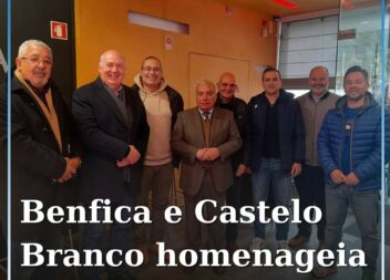 Sport Benfica e Castelo Branco homenageia Comendador Joaquim Morão Lopes Dias