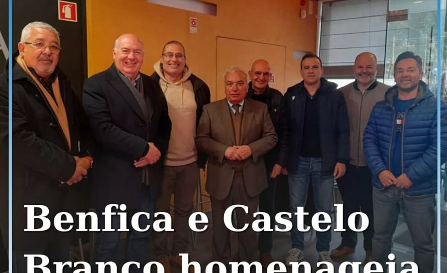 Sport Benfica e Castelo Branco homenageia Comendador Joaquim Morão Lopes Dias