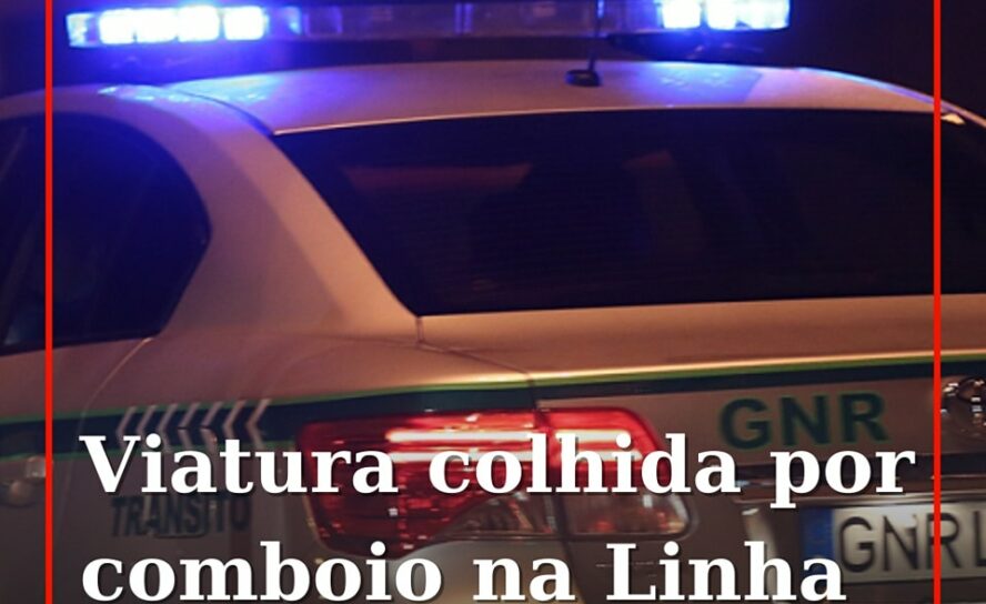 Viatura colhida por comboio na Linha da Beira Baixa