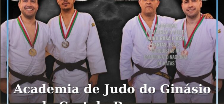 Academia de Judo do Ginásio de Castelo Branco em destaque no Campeonato Nacional