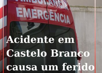 Acidente em Castelo Branco