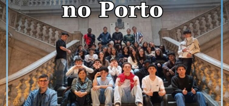 Alunos da AEAL em visita de estudo no Porto