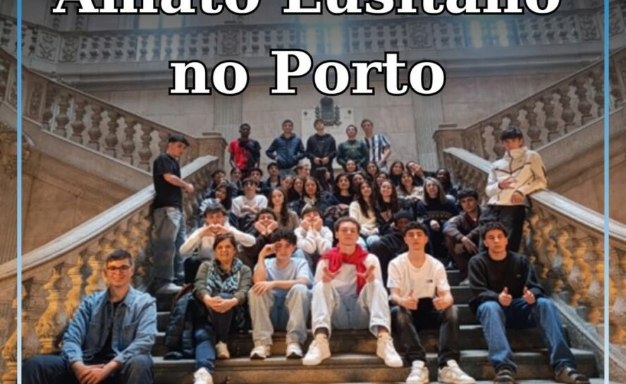 Alunos da AEAL em visita de estudo no Porto