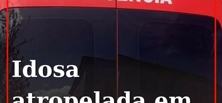 Atropelamento origina ferido grave