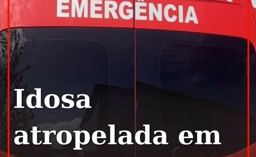 Atropelamento origina ferido grave