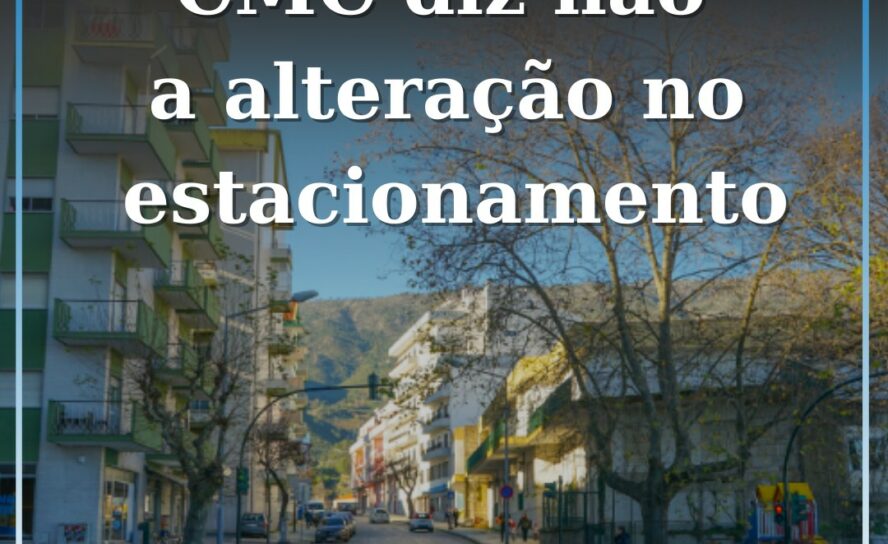 CMC rejeita reorganização do estacionamento na Av. Frei Heitor Pinto