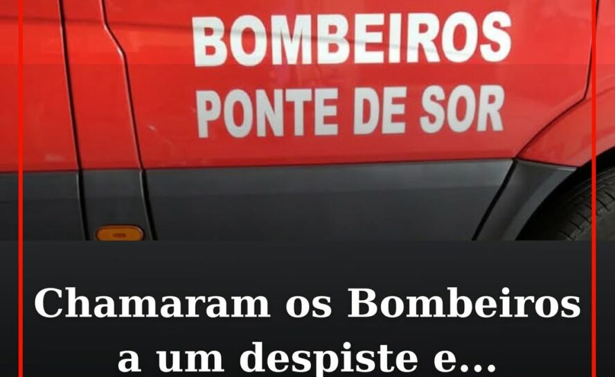 Chamaram os Bombeiros a um despiste e... Desapareceram