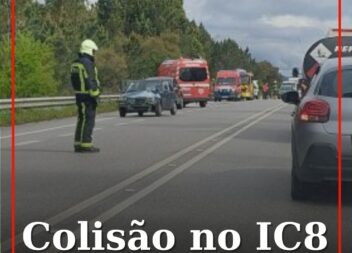 Colisão no IC8