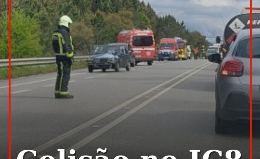 Colisão no IC8