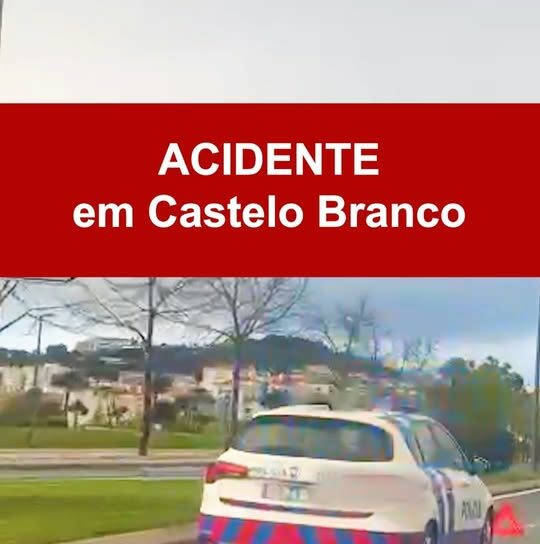 Colis\u00e3o rodovi\u00e1ria em Castelo Branco \n\nSem v\u00edtimas a lamentar,