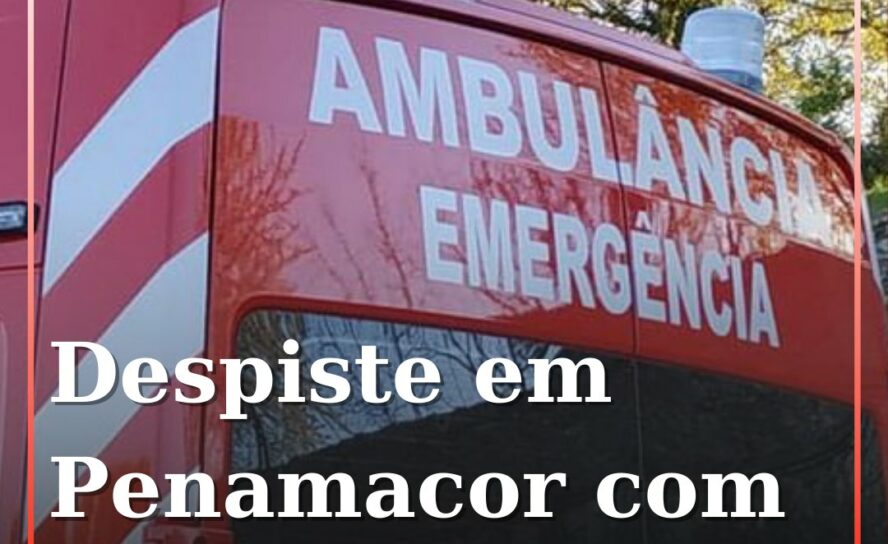 Despiste em penamacor com ferido de 19 anos