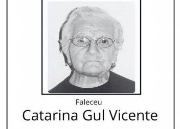 Faleceu Catarina Gil Vicente aos 99 anos de idade.