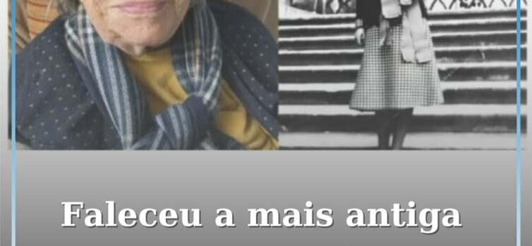 Faleceu Maria de Lourdes Velindro de Carvalho