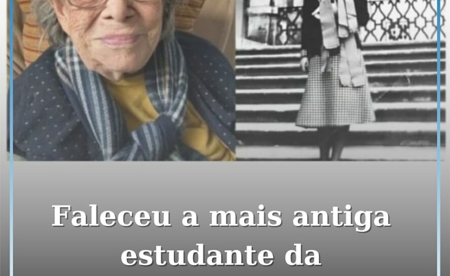 Faleceu Maria de Lourdes Velindro de Carvalho