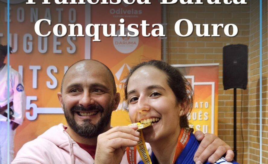 Francisca Barata Conquista Ouro no Campeonato Português de Jiu-Jitsu Brasileiro