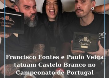 Francisco Fontes e Paulo Veiga tatuam Castelo Branco no Campeonato de Portugal