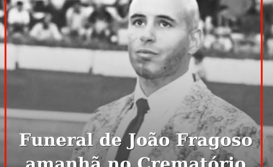 Funeral do forcado João Fragoso será amanhã no Crematório de Elvas