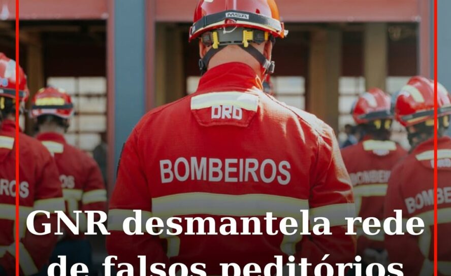GNR acaba com rede criminosa que fazia falsos peditórios para Bombeiros