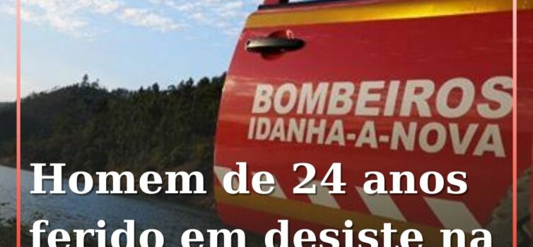 Homem de 24 anos ferido em desiste na Herdade da Presa