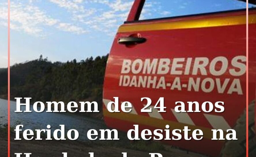 Homem de 24 anos ferido em desiste na Herdade da Presa