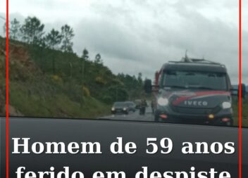 Homem de 59 anos ferido em despiste em Vila Velha de Ródão