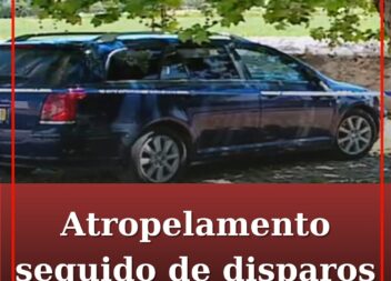 Homem ferido atirou em carro que o atropelou em Alter do Chão. PJ procura condut